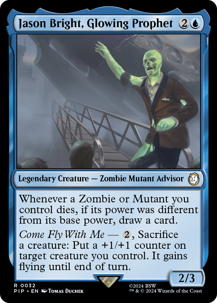 {R} Jason Bright, Glowing Prophet [Fallout][PIP 032]