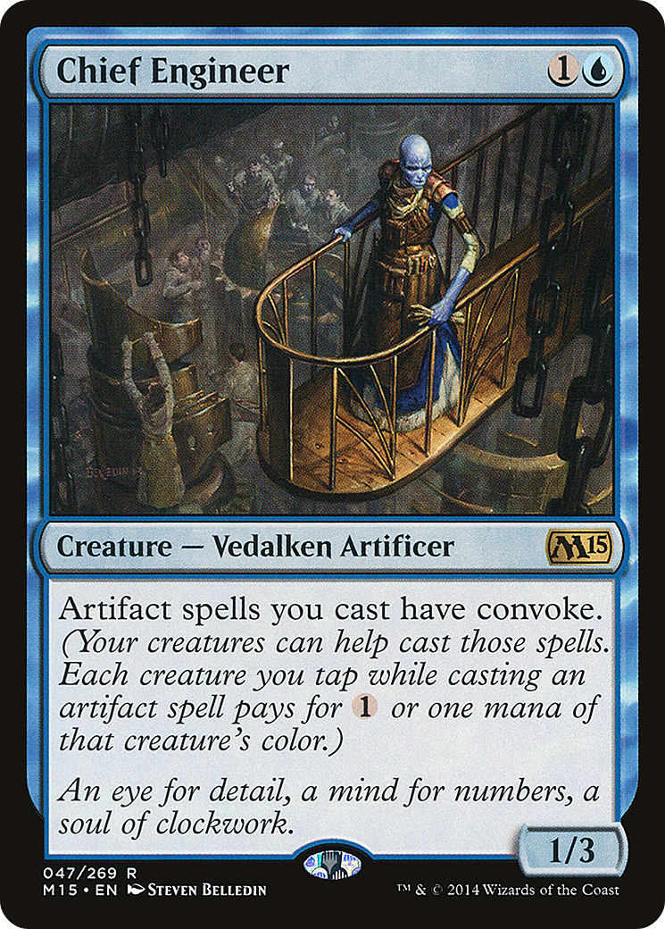 {R} Chief Engineer [Magic 2015][M15 047] - Misty Mountain Games