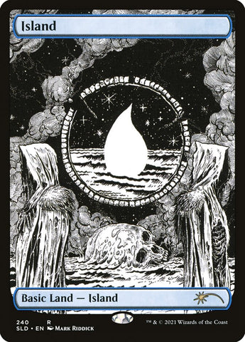 {B}[SLD 240] Island (Crushing Brutality) [Secret Lair Drop Series]