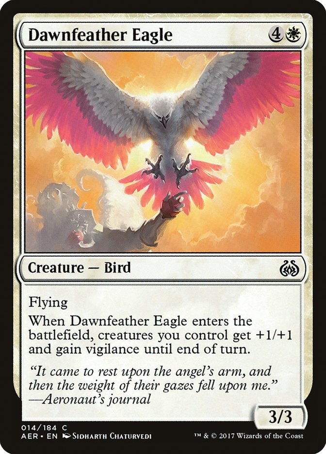 {C} Dawnfeather Eagle [Aether Revolt][AER 014]