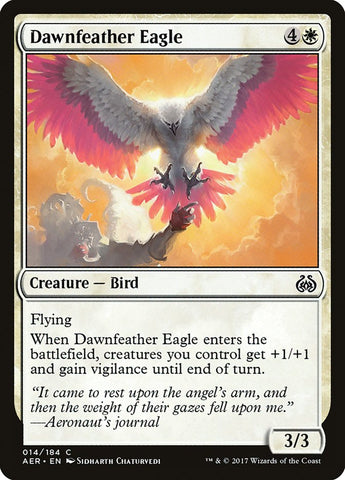 {C} Dawnfeather Eagle [Aether Revolt][AER 014]