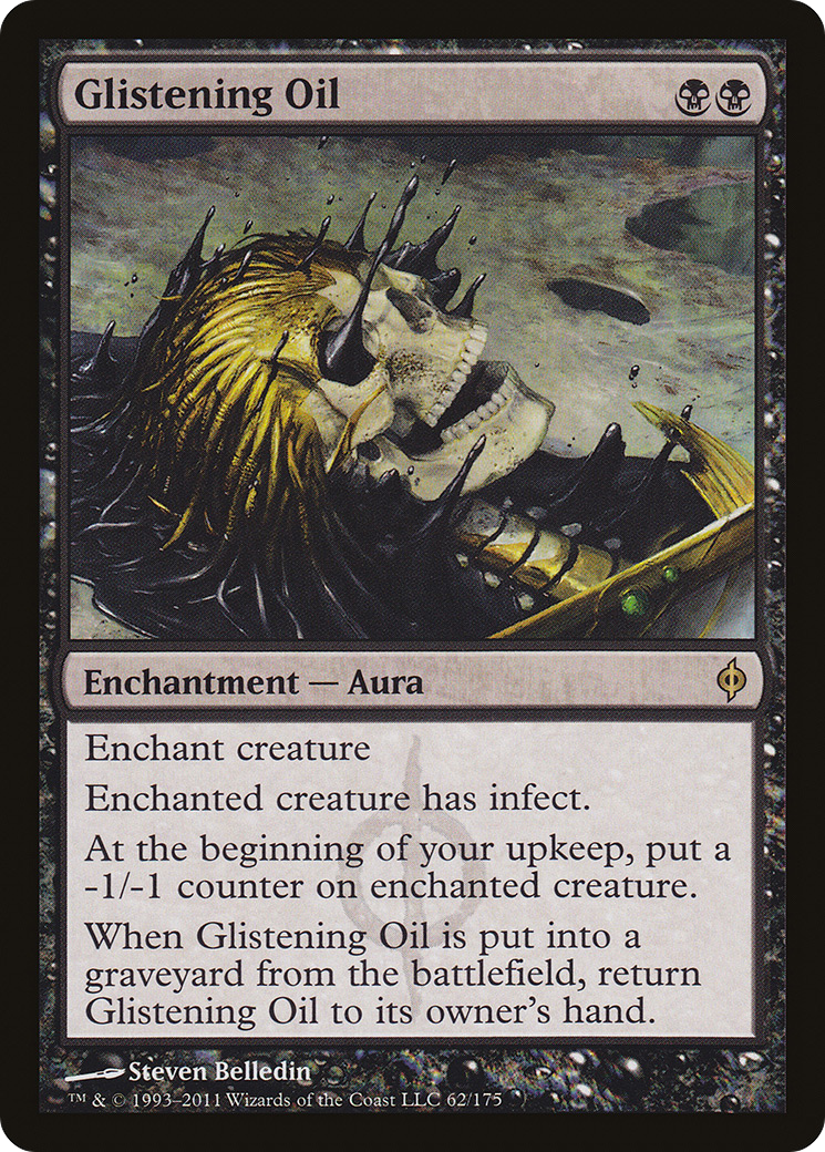 {R} Glistening Oil [New Phyrexia][NPH 062] - Misty Mountain Games