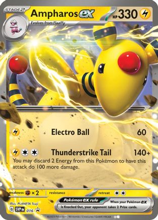 [PKM] Ampharos ex (016) [Scarlet & Violet: Black Star Promos]