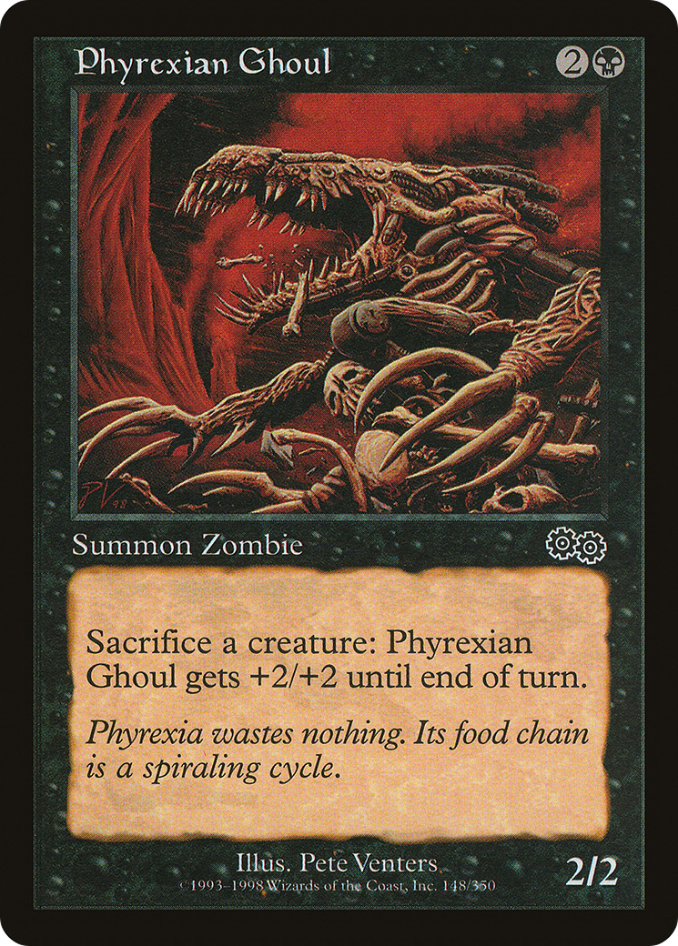 {C} Phyrexian Ghoul [Urza's Saga][USG 148] - Misty Mountain Games
