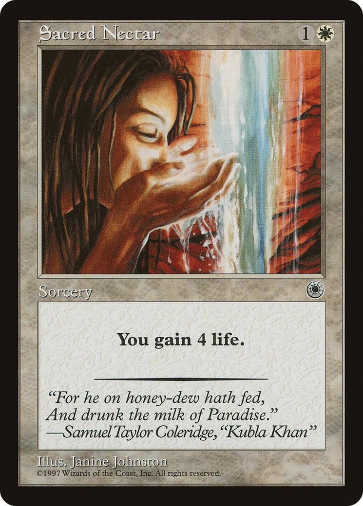 {C} Sacred Nectar [Portal][POR 025] - Misty Mountain Games