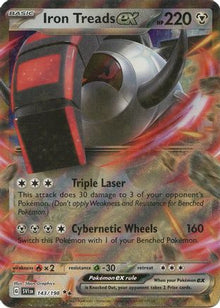 [PKM] Iron Treads ex - 143/198 143 - SV01 Scarlet & Violet Base Set Holofoil