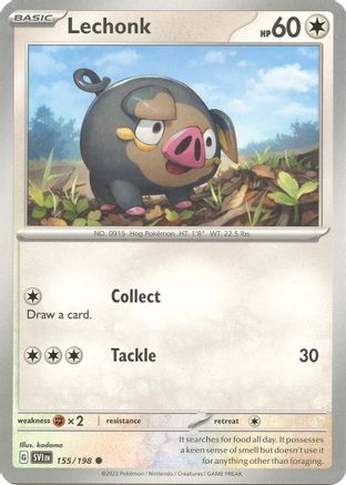 [PKM] Lechonk - 155/198 155 - SV01 Scarlet & Violet Base Set