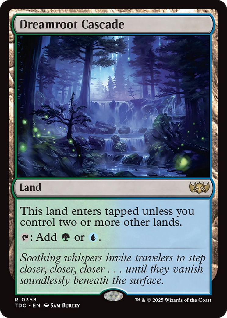 {R} Dreamroot Cascade [Tarkir: Dragonstorm Commander][TDC 358]