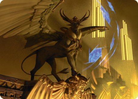 {A} Raffine, Scheming Seer Art Card [Streets of New Capenna Art Series][ASNC 032]