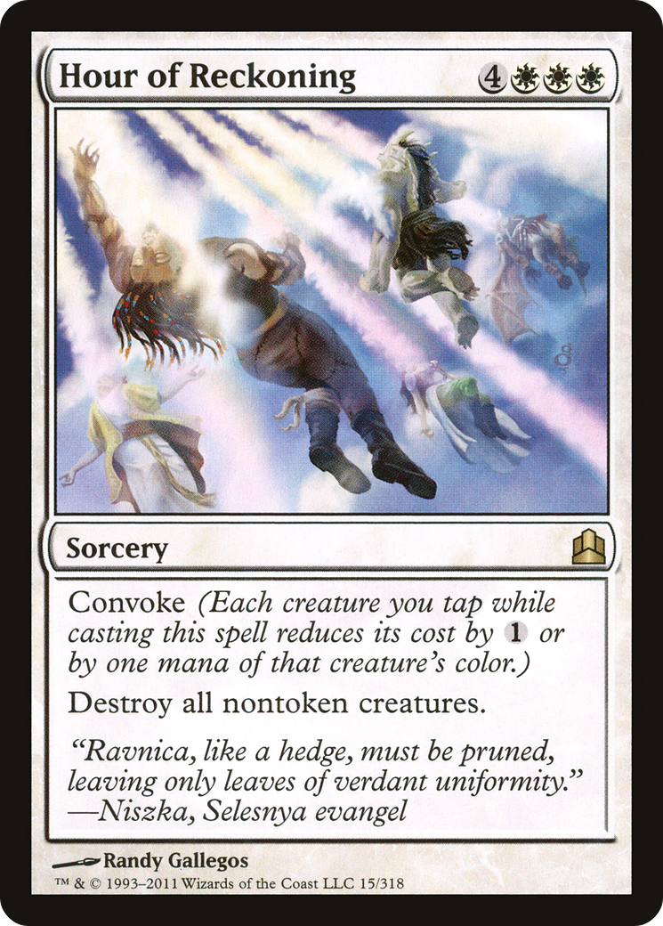 {R} Hour of Reckoning [Commander 2011][CMD 015]