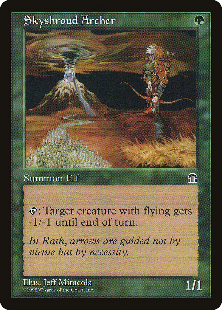 {C} Skyshroud Archer [Stronghold][STH 114]