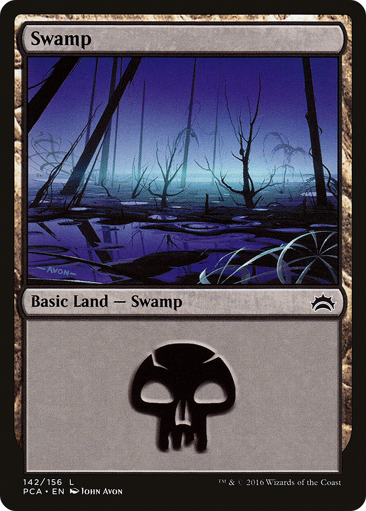 {B}[PCA 142] Swamp (142) [Planechase Anthology]