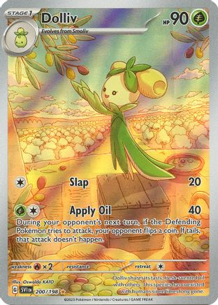[PKM] Dolliv - 200/198 200 - SV01 Scarlet & Violet Base Set Holofoil