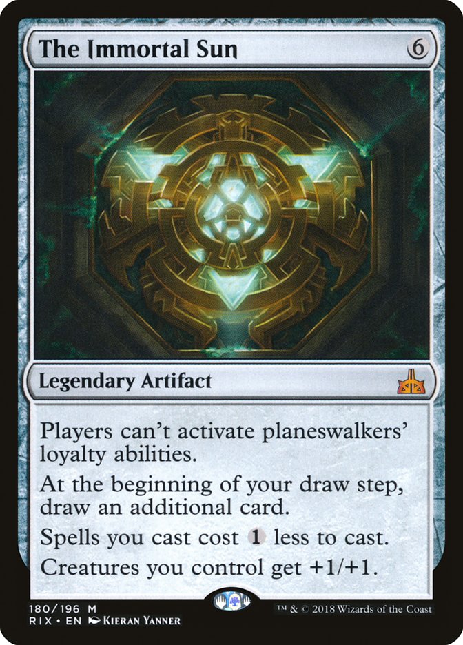 {R} The Immortal Sun [Rivals of Ixalan][RIX 180]