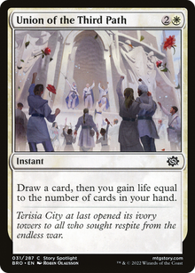 {C} Union of the Third Path [The Brothers' War][BRO 031]