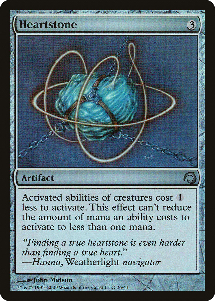 {C} Heartstone [Premium Deck Series: Slivers][H09 026]