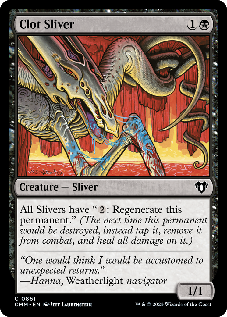 {C} Clot Sliver [Commander Masters][CMM 861]
