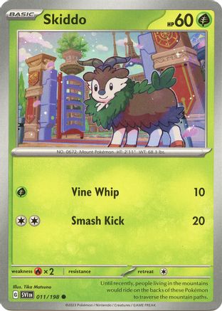 [PKM-C] Skiddo (011/198) [Scarlet & Violet: Base Set]
