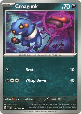 [PKM] Croagunk 130 - SV01 Scarlet & Violet Base Set