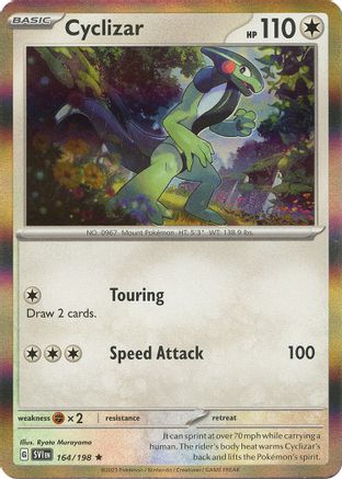 [PKM] Cyclizar - 164/198 164 - SV01 Scarlet & Violet Base Set Holofoil