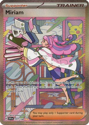 [PKM] Miriam - 251/198 251 - SV01 Scarlet & Violet Base Set Holofoil