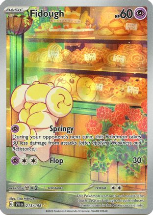 [PKM] Fidough - 213/198 213 - SV01 Scarlet & Violet Base Set Holofoil