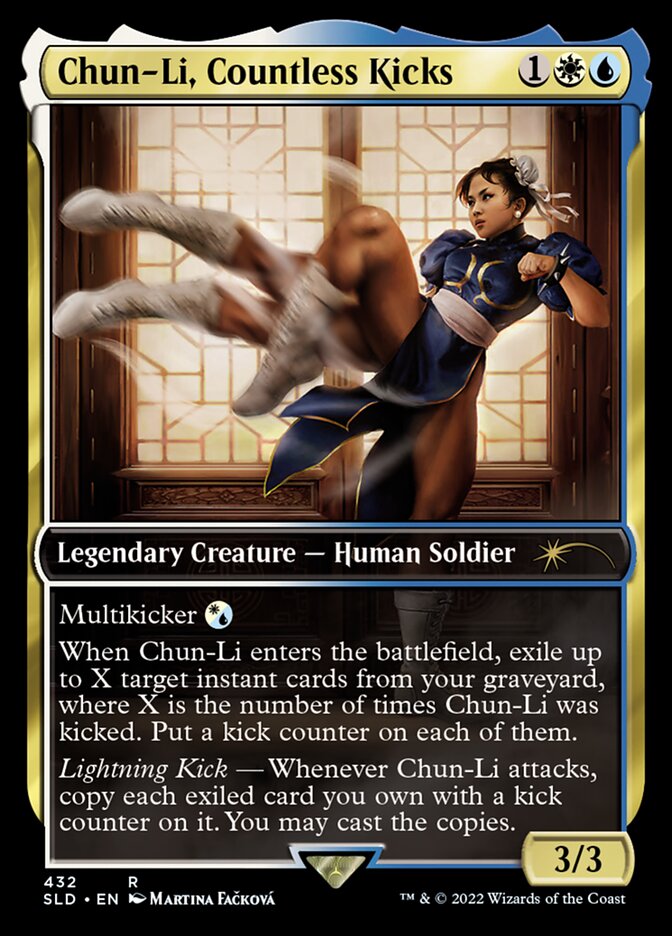 {R} Chun-Li, Countless Kicks [Secret Lair Drop Series][SLD 432]
