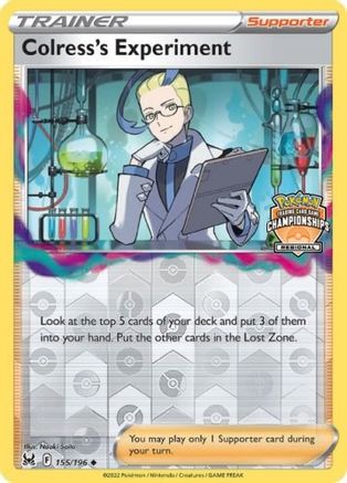 [PKM] Colress's Experiment (Regional Championships) [Sword & Shield: Lost Origin]
