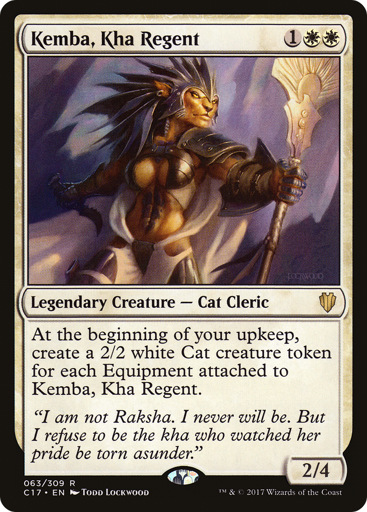 {R} Kemba, Kha Regent [Commander 2017][C17 063] - Misty Mountain Games