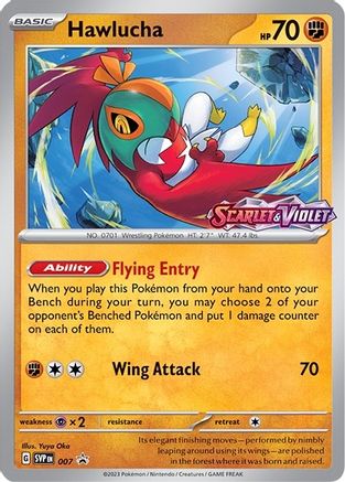 [PKM] Hawlucha (007) [Scarlet & Violet: Black Star Promos]