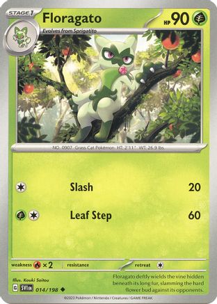 [PKM] Floragato (014/198) [Scarlet & Violet: Base Set]