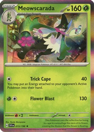 [PKM-R] Meowscarada (015/198) [Scarlet & Violet: Base Set]