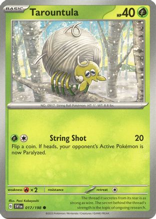 [PKM] Tarountula (017/198) [Scarlet & Violet: Base Set]