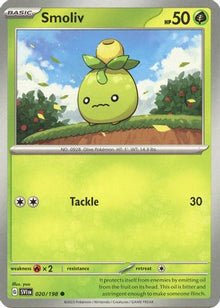 [PKM] Smoliv - 020/198 20 - SV01 Scarlet & Violet Base Set