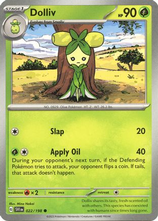 [PKM] Dolliv - 022/198 22 - SV01 Scarlet & Violet Base Set