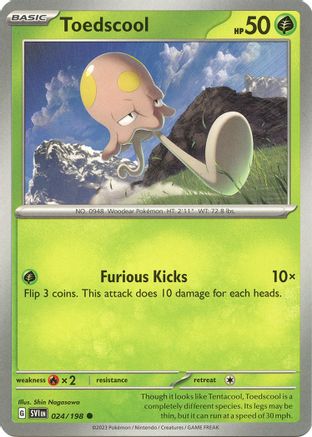 [PKM] Toedscool - 024/198 24 - SV01 Scarlet & Violet Base Set