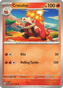 [PKM] Crocalor 37 - SV01 Scarlet & Violet Base Set