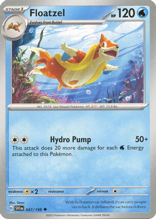 Floatzel 47 - SV01 Scarlet & Violet Base Set
