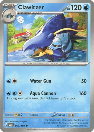[PKM] Clawitzer 50 - SV01 Scarlet & Violet Base Set