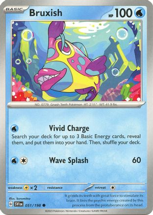 [PKM] Bruxish 51 - SV01 Scarlet & Violet Base Set