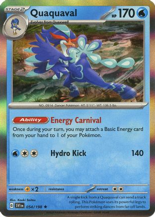 [PKM] Quaquaval 54 - SV01 Scarlet & Violet Base Set Holofoil