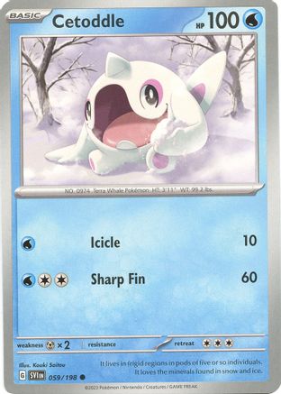 [PKM] Cetoddle - 059/198 59 - SV01 Scarlet & Violet Base Set