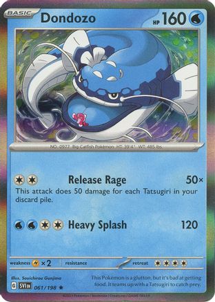 [PKM] Dondozo - 061/198 61 - SV01 Scarlet & Violet Base Set Holofoil