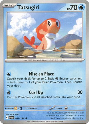 Tatsugiri 62 - SV01 Scarlet & Violet Base Set