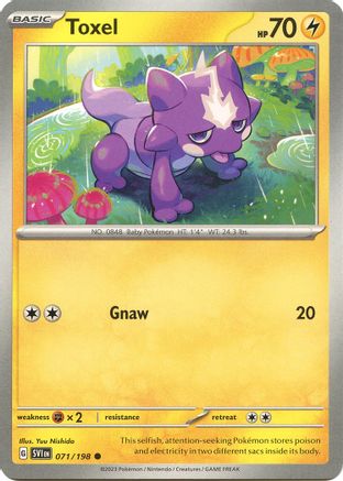 [PKM] Toxel 71 - SV01 Scarlet & Violet Base Set