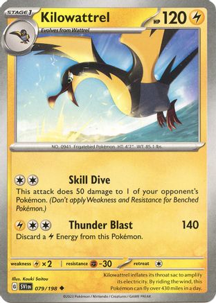 [PKM] Kilowattrel 79 - SV01 Scarlet & Violet Base Set