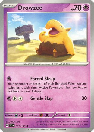 [PKM] Drowzee - 082/198 82 - SV01 Scarlet & Violet Base Set