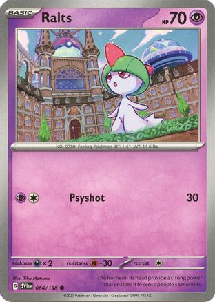 [PKM] Ralts - 084/198 84 - SV01 Scarlet & Violet Base Set