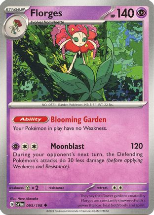 [PKM-C] Florges (093/198) [Scarlet & Violet: Base Set]