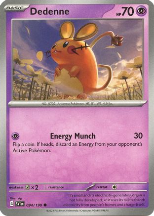 [PKM] Dedenne - 094/198 94 - SV01 Scarlet & Violet Base Set